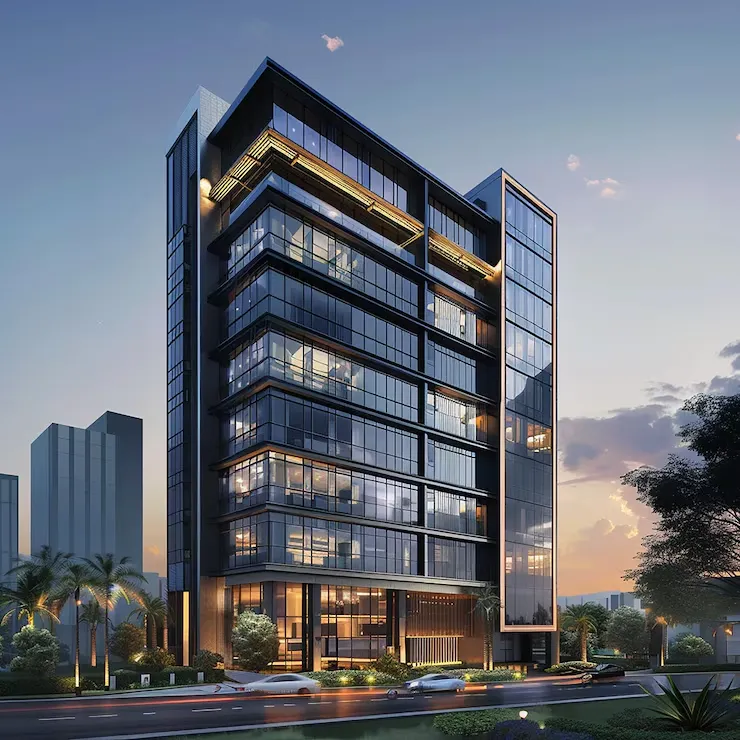 imgi_47_building-with-lot-windows-car-driving-by_1103290-66670